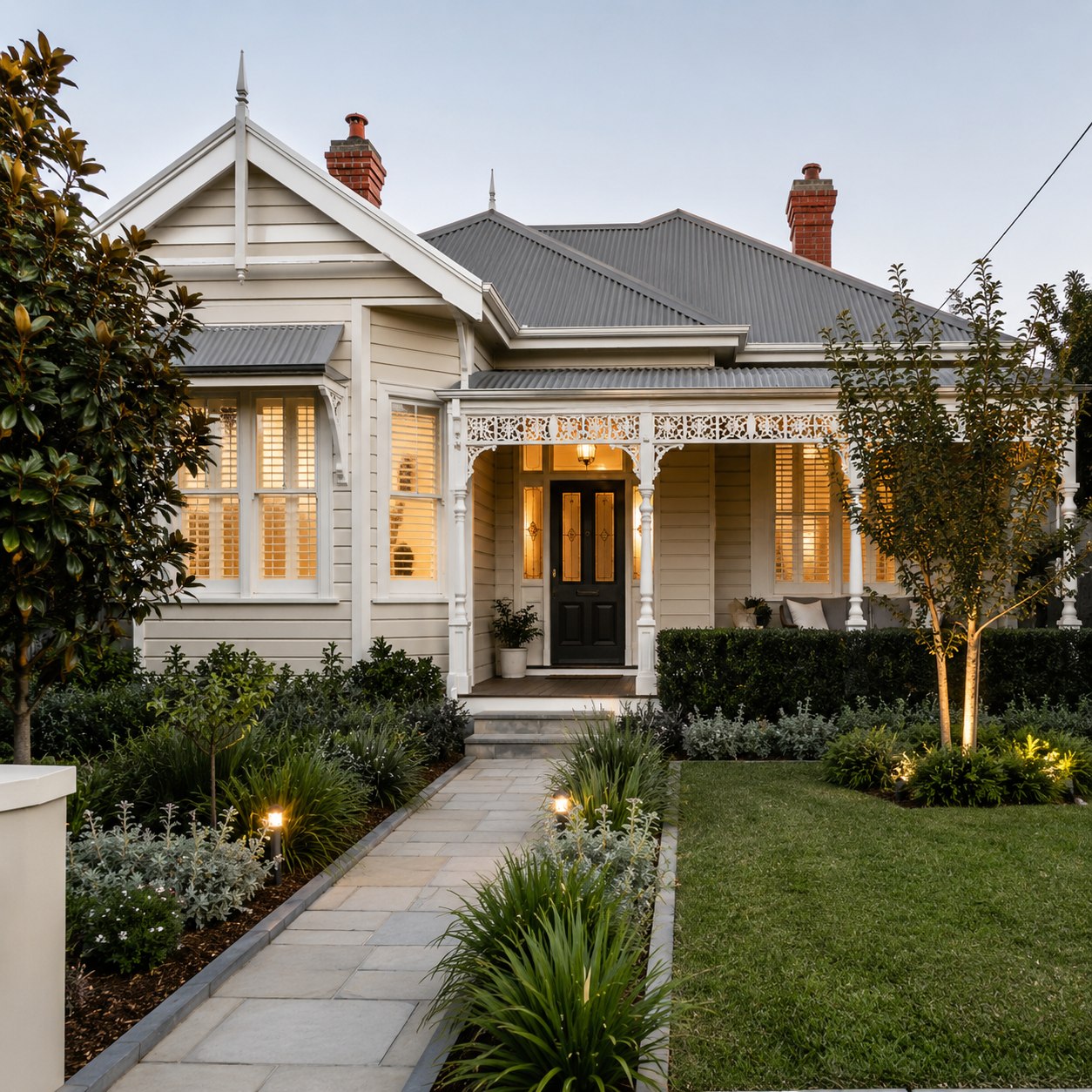 Federation home in the Hunter Valley — original facade retained