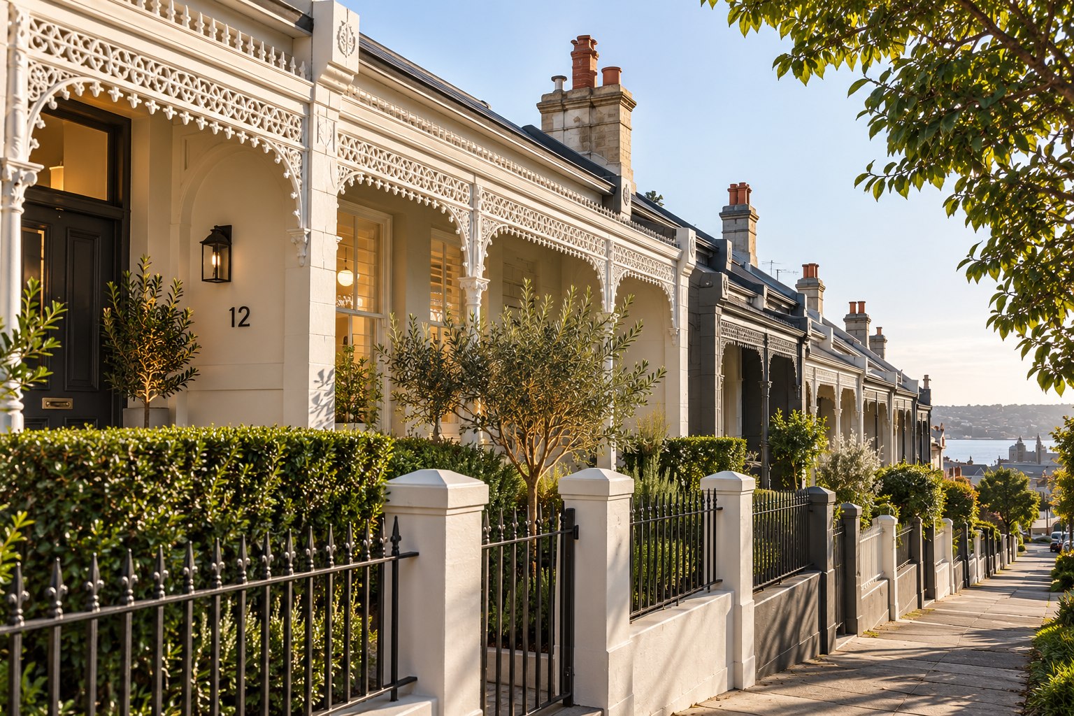 Victorian terrace housing, Cooks Hill, Newcastle